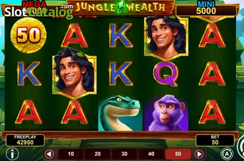 Οθόνη2. Jungle Wealth Hold And Win Κουλοχέρης