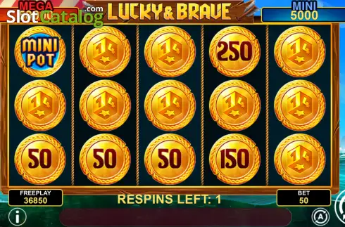 Οθόνη3. Lucky & Brave Κουλοχέρης 
