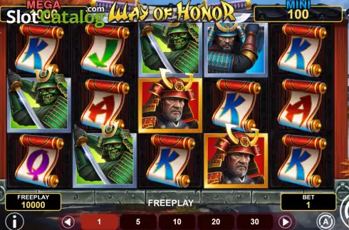Οθόνη2. Way Of Honor Hold And Win Κουλοχέρης 
