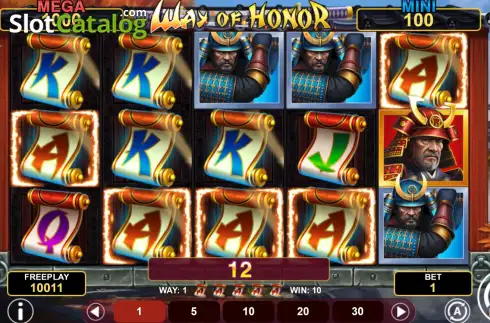 Οθόνη3. Way Of Honor Hold And Win Κουλοχέρης 