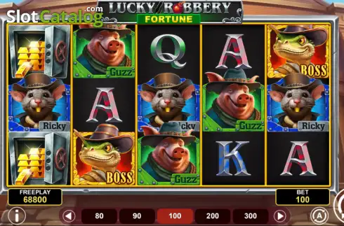 Οθόνη2. Lucky Robbery Fortune Κουλοχέρης