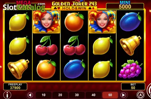 Οθόνη2. Golden Joker 243 Hold & Win Κουλοχέρης