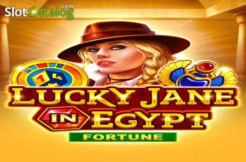 Lucky Jane in Egypt Fortune Λογότυπο Lucky Jane in Egypt Fortune Λογότυπο