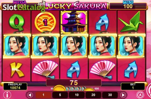 Οθόνη3. Lucky Sakura Hold & Win Κουλοχέρης