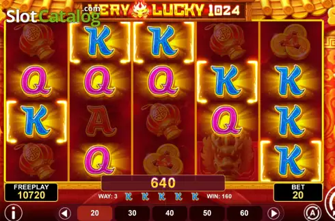 Οθόνη3. Very Luck 1024 Κουλοχέρης