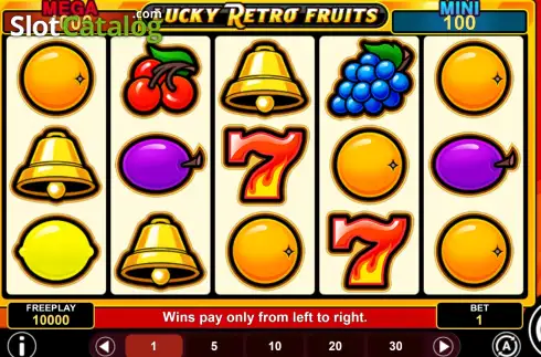 Οθόνη2. Lucky Retro Fruits Hold & Win Κουλοχέρης