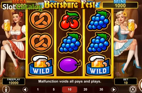 Οθόνη2. Beersburg Fest Hold & Win Κουλοχέρης
