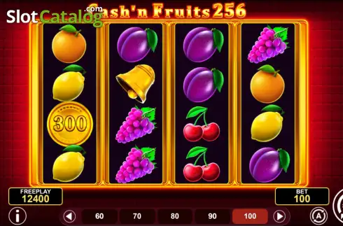 Οθόνη2. Cash'n Fruits 256 Κουλοχέρης 