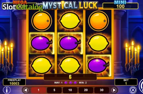 Οθόνη3. Mystical Luck Hold & Win Κουλοχέρης