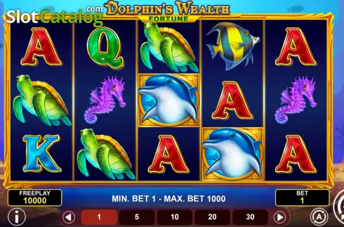 Οθόνη2. Dolphin's Wealth Fortune Κουλοχέρης