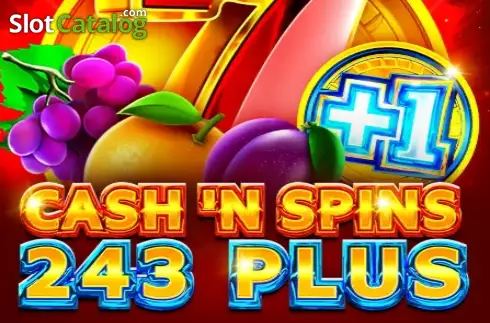 Cash'n Spins 243 Plus Λογότυπο Cash'n Spins 243 Plus Λογότυπο