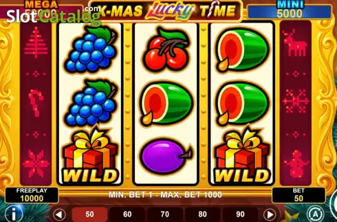 Οθόνη2. Xmas Lucky Time Hold & Win Κουλοχέρης 