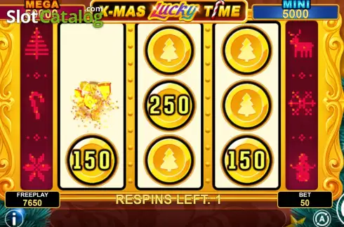 Οθόνη3. Xmas Lucky Time Hold & Win Κουλοχέρης 