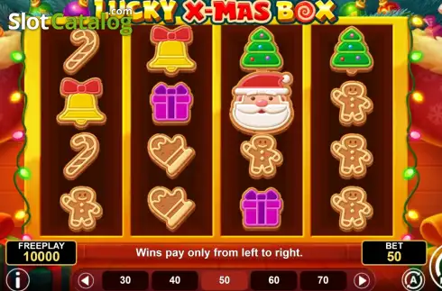 Οθόνη2. Lucky Xmas Box Κουλοχέρης
