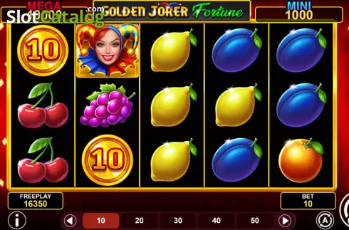 Οθόνη2. Golden Joker Fortune Κουλοχέρης