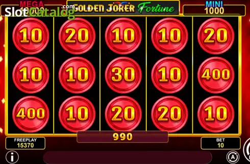 Οθόνη3. Golden Joker Fortune Κουλοχέρης
