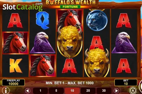 Οθόνη2. Buffalo's Wealth Fortune Κουλοχέρης