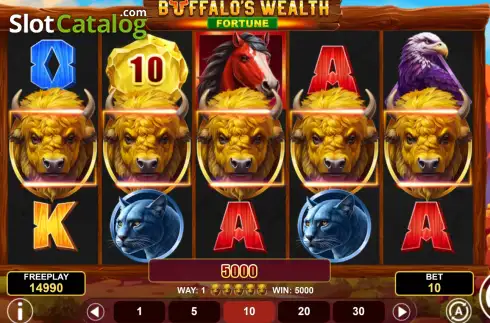 Οθόνη3. Buffalo's Wealth Fortune Κουλοχέρης