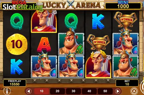 Οθόνη2. Lucky Arena Hold & Win Κουλοχέρης