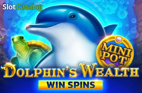 Dolphin's Wealth Win Spins Λογότυπο