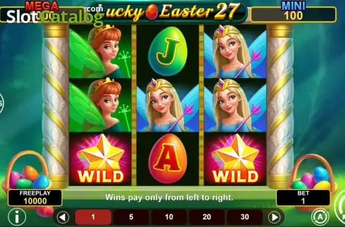 Οθόνη2. Lucky Easter 27 Hold & Win Κουλοχέρης 