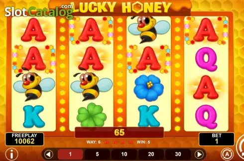 Οθόνη3. Lucky Honey Κουλοχέρης 