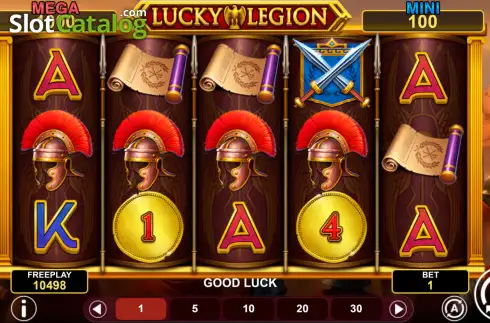 Οθόνη2. Lucky Legion Hold & Win Κουλοχέρης