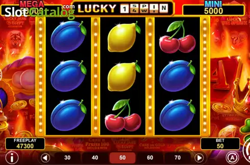 Οθόνη2. Lucky 1spin4win Hold & Win Κουλοχέρης 
