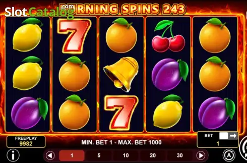 Οθόνη2. Burning Spins 243 Κουλοχέρης