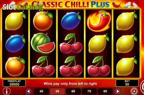 Οθόνη3. Classic Chilli Plus Κουλοχέρης