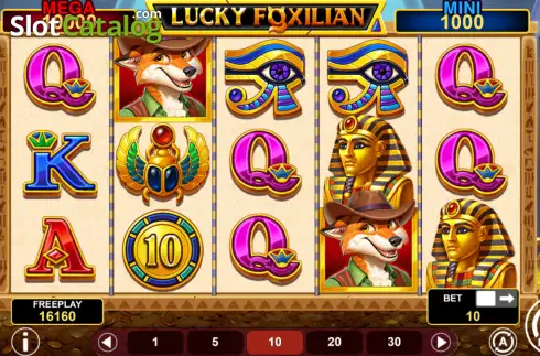 Οθόνη2. Lucky Foxilian Κουλοχέρης
