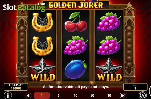 Οθόνη2. Golden Joker Halloween Κουλοχέρης 