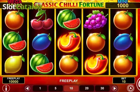 Οθόνη2. Classic Chilli Fortune Κουλοχέρης