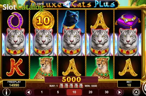 Οθόνη3. Deluxe Cats Plus Κουλοχέρης 