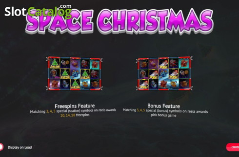 Οθόνη2. Space Christmas Κουλοχέρης