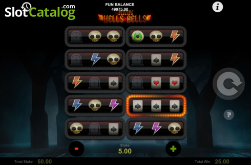 Οθόνη3. Blazing Hells Bells Κουλοχέρης