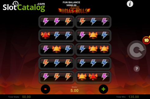 Οθόνη5. Blazing Hells Bells Κουλοχέρης
