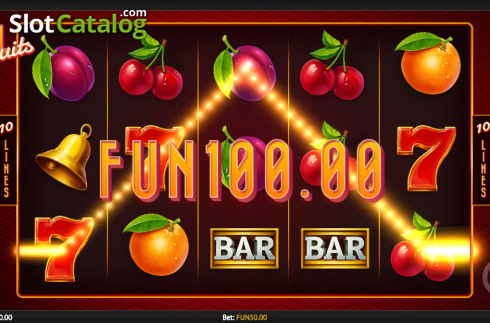 Οθόνη4. Reel Fruits! Κουλοχέρης