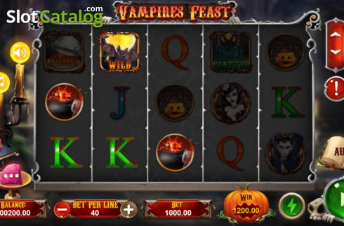 Οθόνη2. Vampires Feast (TPG) Κουλοχέρης