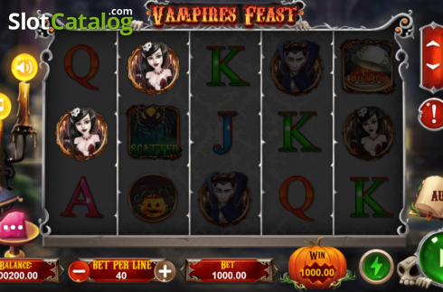 Οθόνη3. Vampires Feast (TPG) Κουλοχέρης