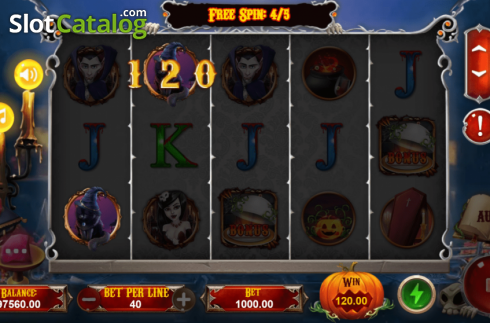Οθόνη5. Vampires Feast (TPG) Κουλοχέρης
