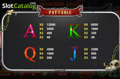 Οθόνη9. Vampires Feast (TPG) Κουλοχέρης