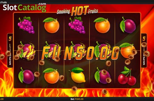 Οθόνη7. Smoking Hot Fruits Κουλοχέρης 