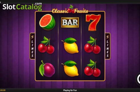 Οθόνη2. Classic Fruits Κουλοχέρης