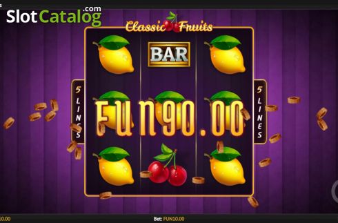 Οθόνη6. Classic Fruits Κουλοχέρης