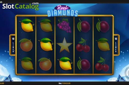 Οθόνη3. Reel Diamonds Κουλοχέρης