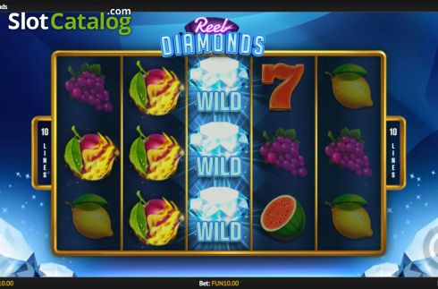 Οθόνη5. Reel Diamonds Κουλοχέρης