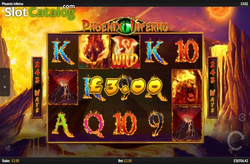 Οθόνη4. Phoenix Inferno Κουλοχέρης
