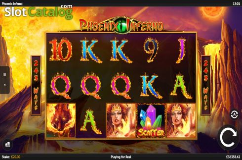 Οθόνη3. Phoenix Inferno Κουλοχέρης