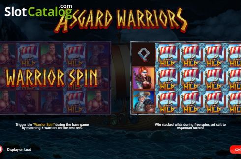 Οθόνη2. Asgard Warriors Κουλοχέρης